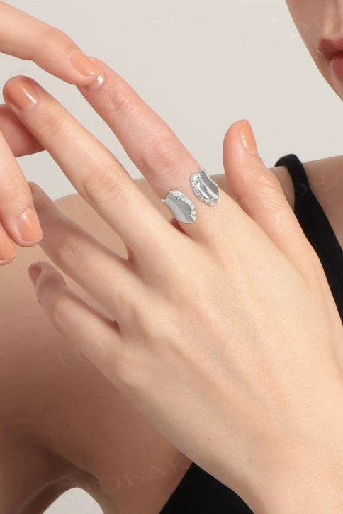 S925開口戒指/線圈戒指 B4233