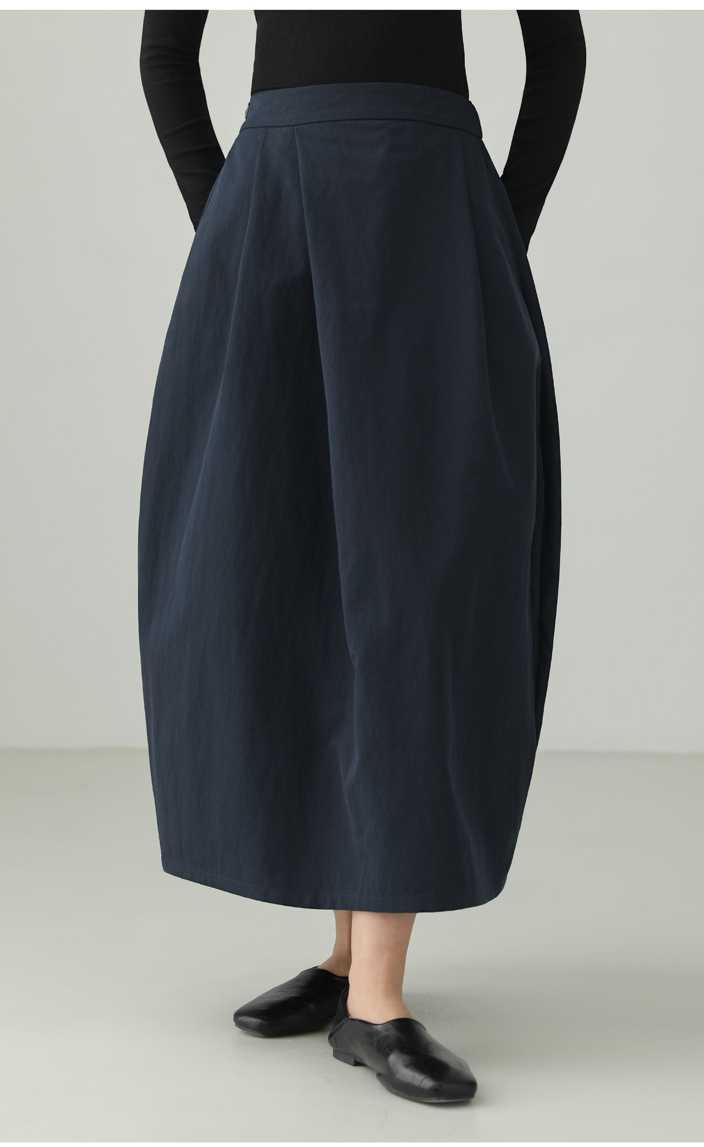 ブロケードコットンバブルスカートハイエンド　B4728