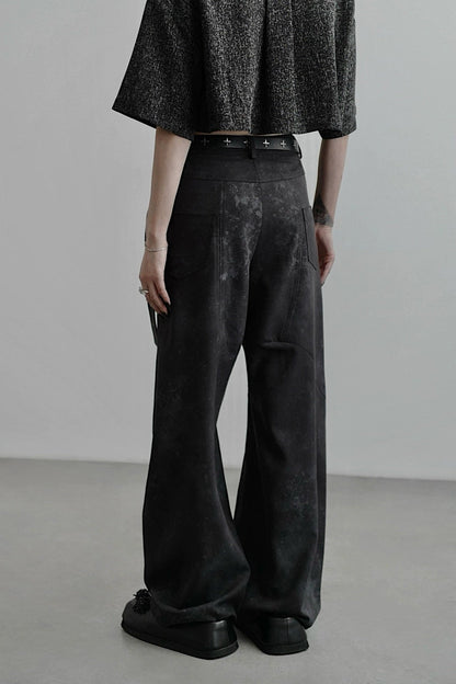 プリントスペシャルワイドパンツ　B4250