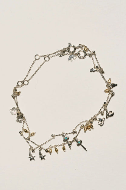 S925スウィートドリームスフラグメントブレスレット　B4072