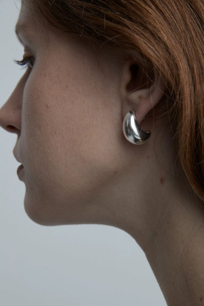 S925 極簡耳骨夾、穿孔耳環、頸鍊 B4228