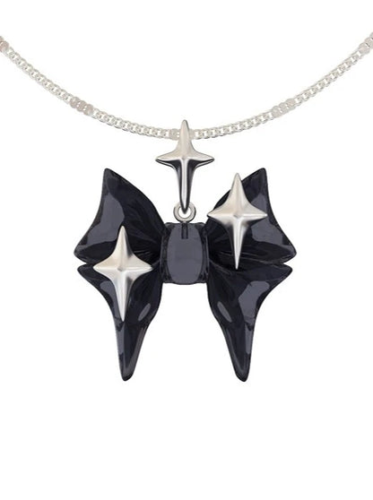 Ribbon star necklace B2679