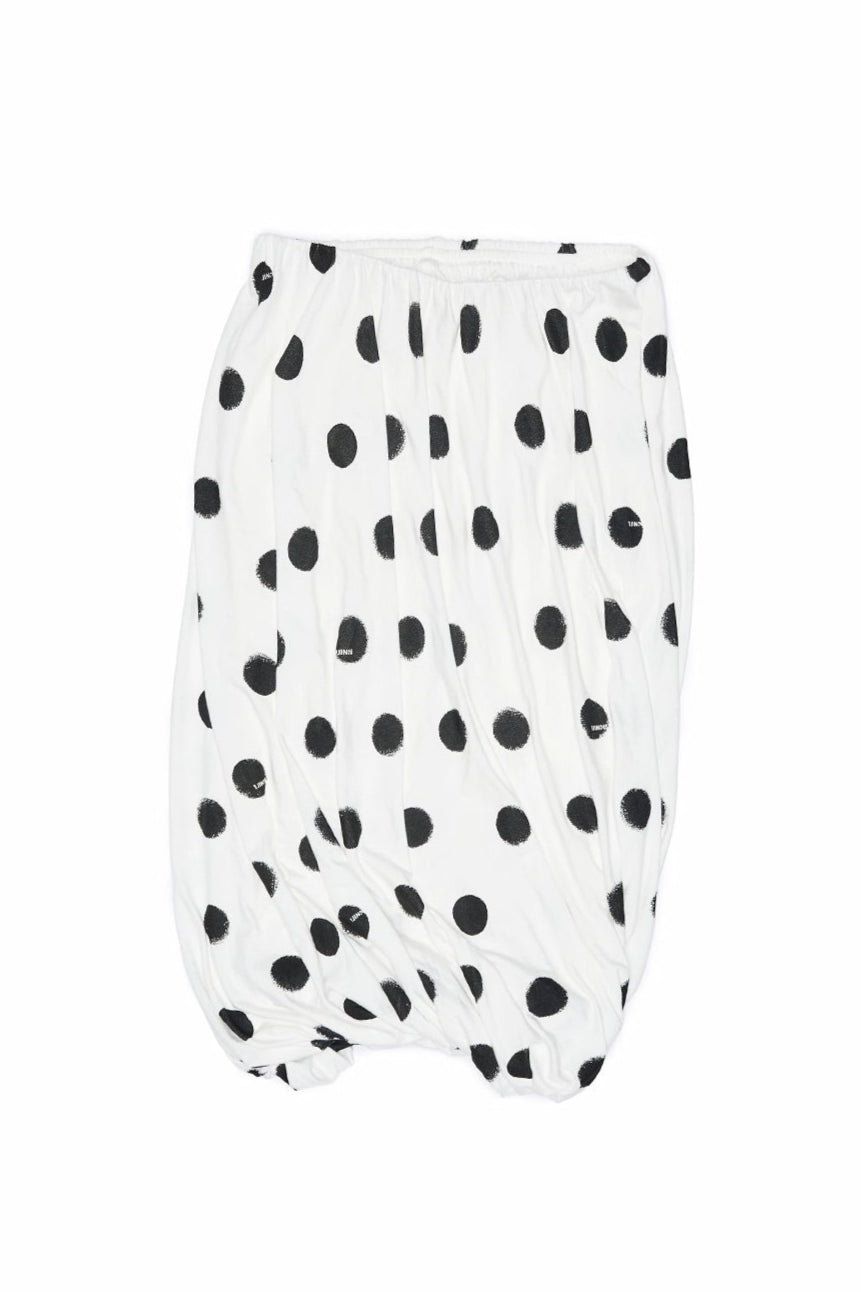 Special Knot 3D Flower Bud Midi Skirt B4324