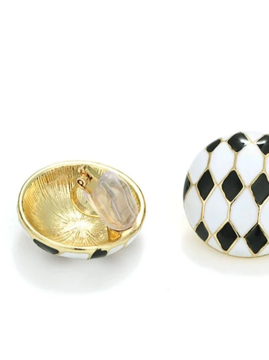 單調法式耳環 B2559