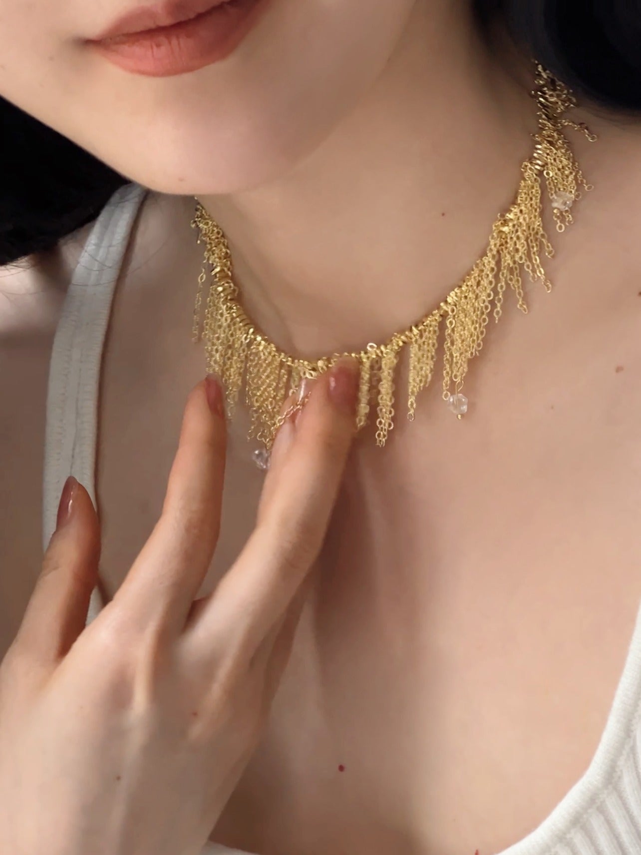 Tassel high-end necklace/bracelet B2572