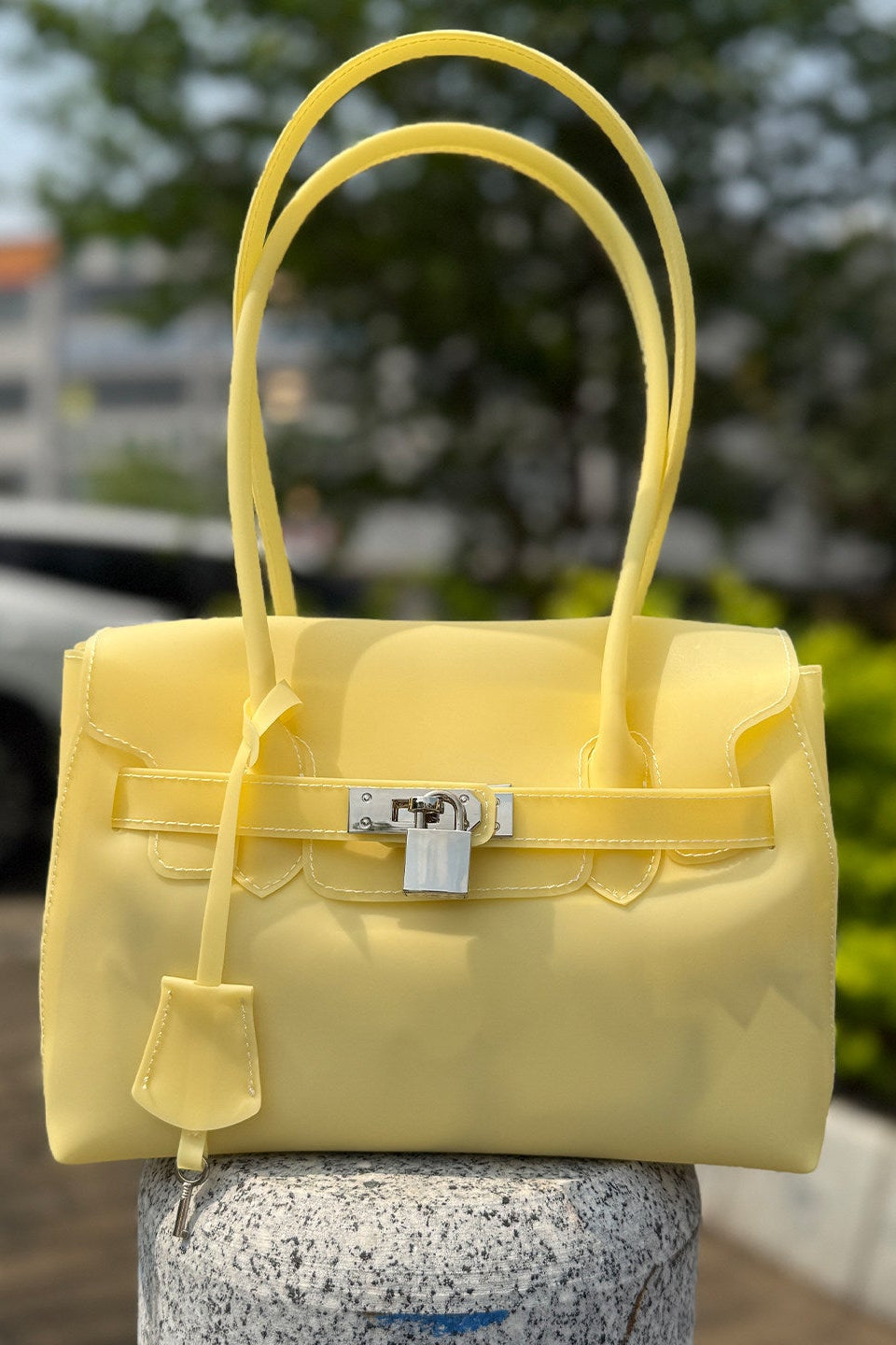 Lumiere Jelly Small Tote Bag B4803
