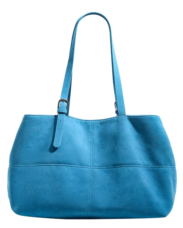 Frosted Leather Large Tote Bag B4807