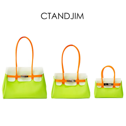 TPU Candy Jelly Hobo Bag B4806