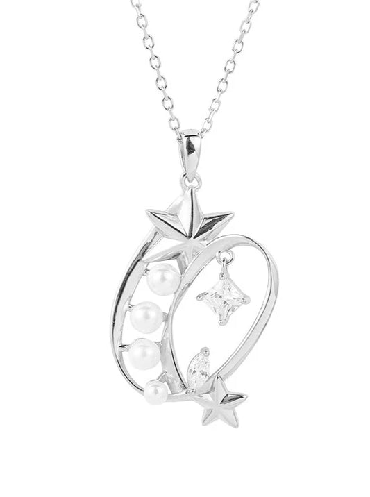S925 Star in the Night Sky Necklace B2193