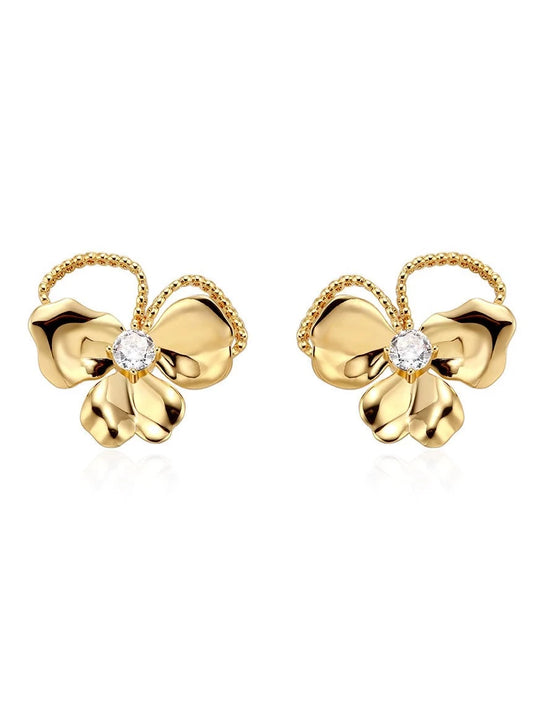 Original petal earrings B2143