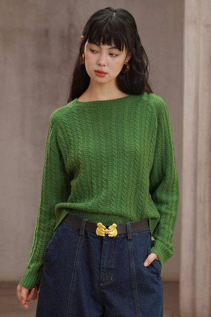 Squirrel Metal Buckle Vintage Leather Belt B4455