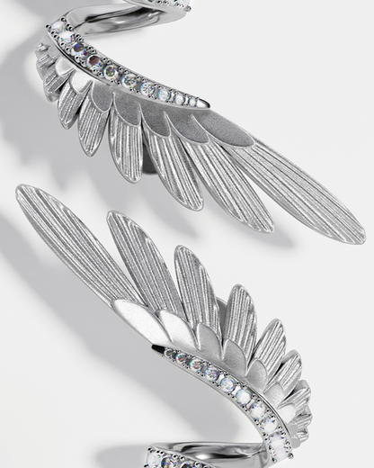 S925 柔美翼形耳環 B4173