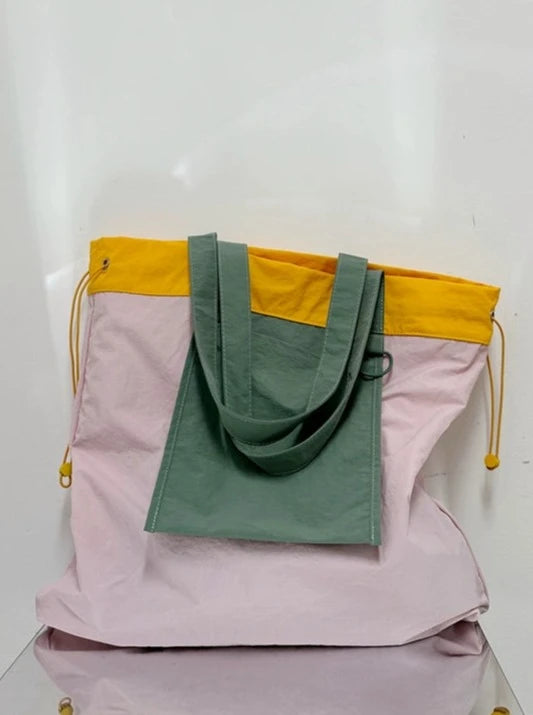 Nylon color matching canvas bag B2715
