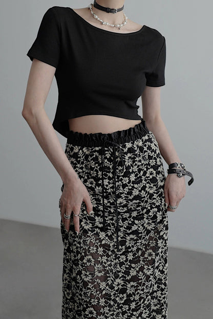 Reverse Charm Short Sleeve T-Shirt B4045