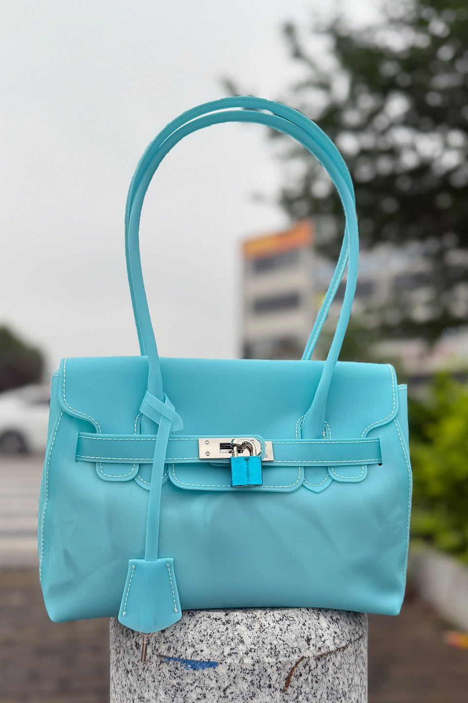 Lumiere Jelly Small Tote Bag B4803