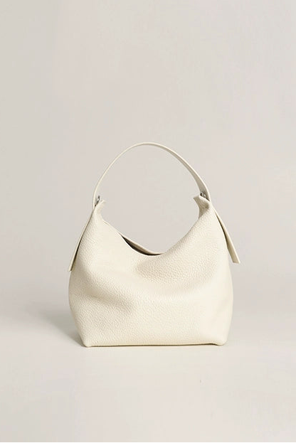 皮革腋下水桶肩背包 B4413