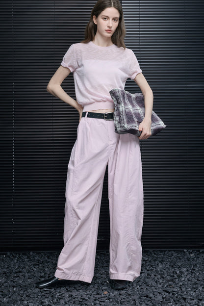 チェリーパウダーカーブブレードワイドパンツ　B4736