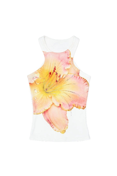 フラワースパンコールタンクトップ B3941 – Bloemen