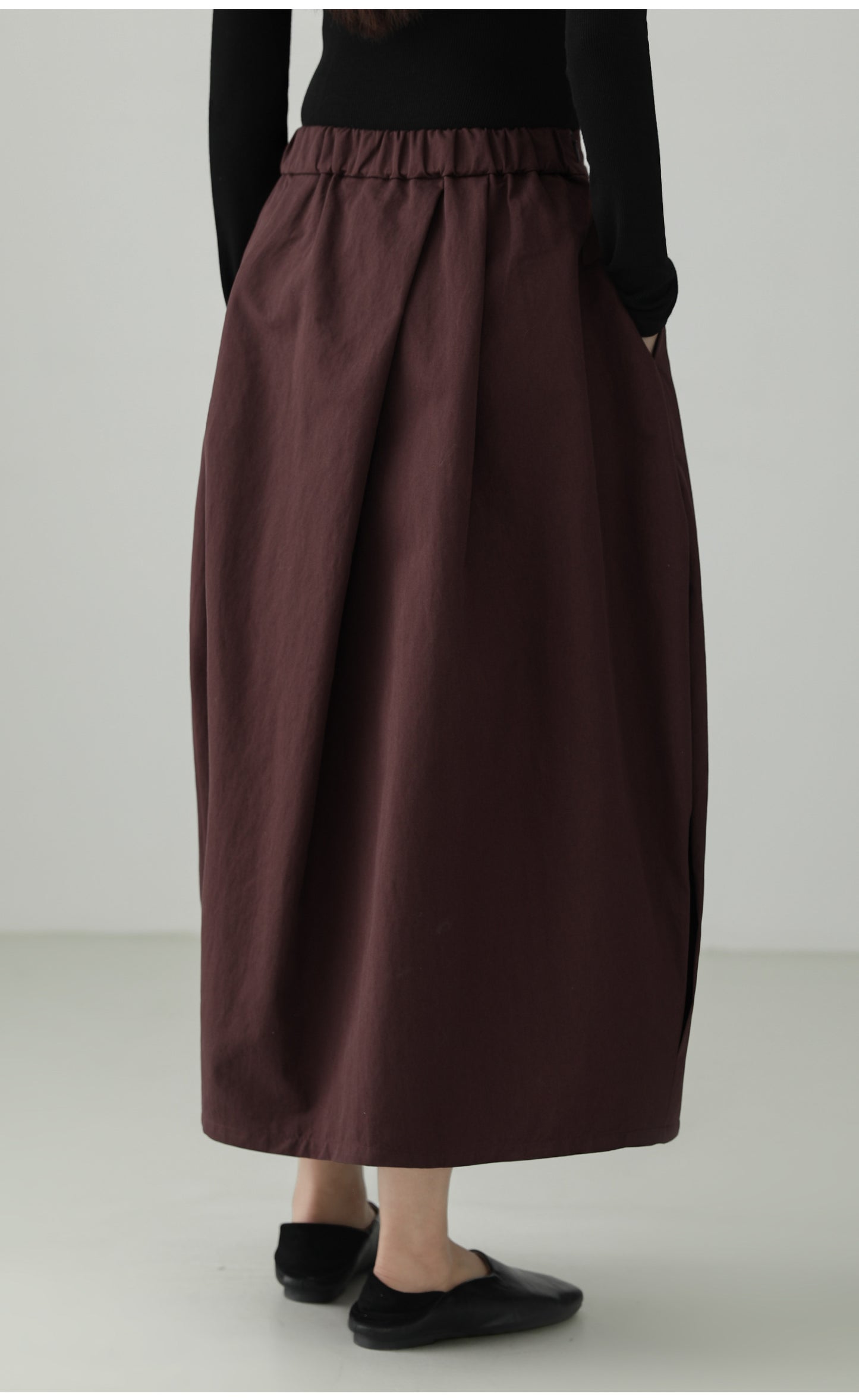 ブロケードコットンバブルスカートハイエンド　B4728