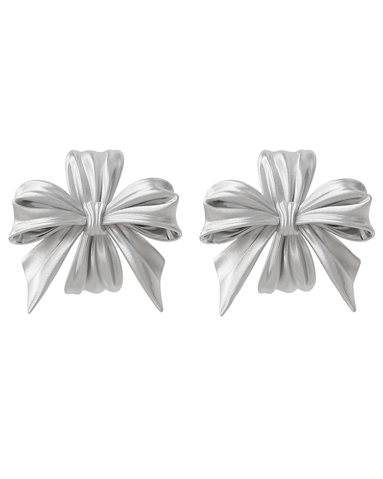 S925 リボンバーサタイルピアス　B4299