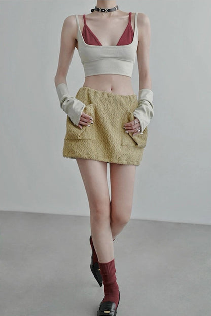 Double cup top B4255