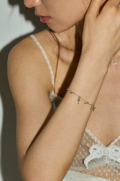 S925スウィートドリームスフラグメントブレスレット　B4072