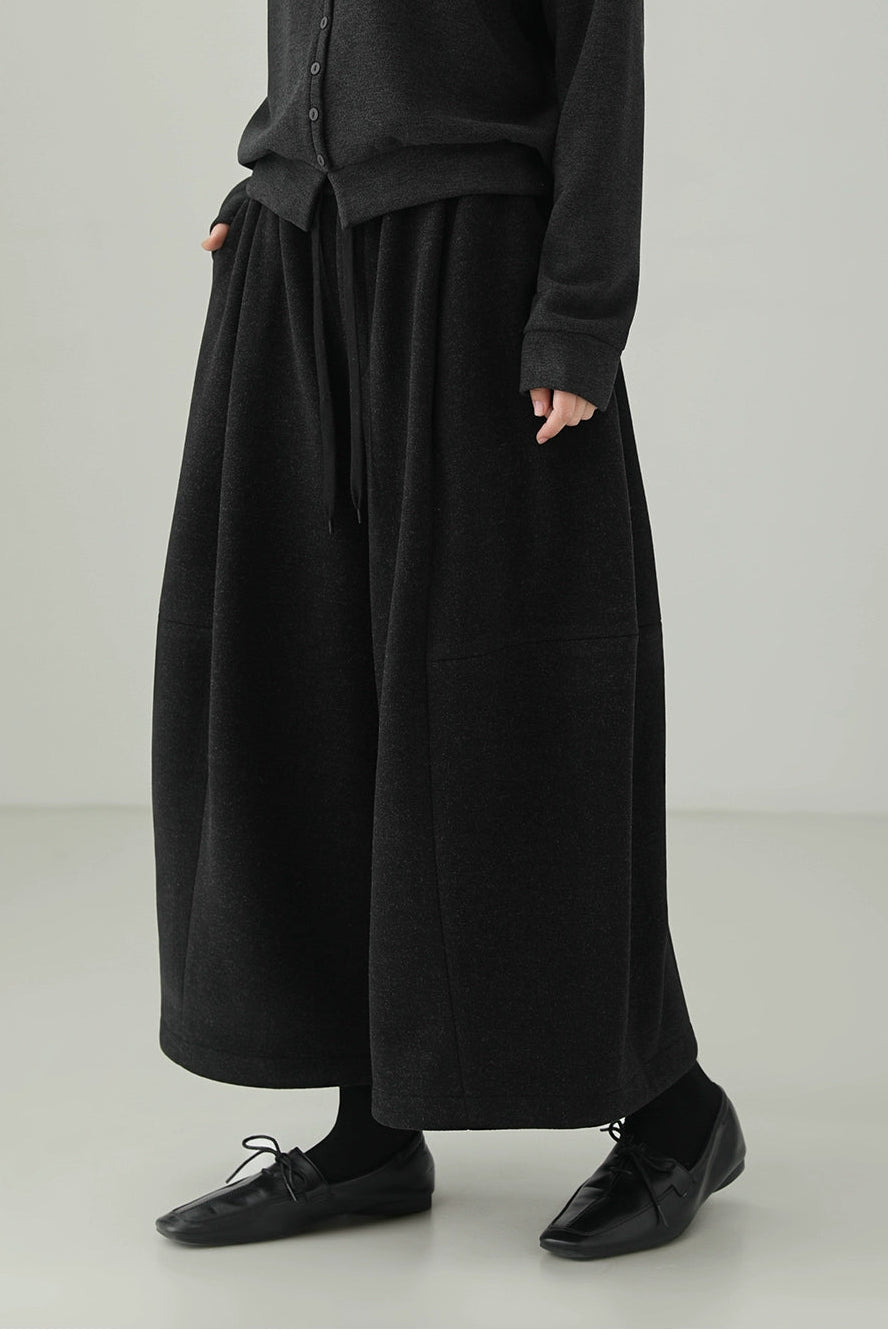 Six-Sweat 寬版七分褲 B4522