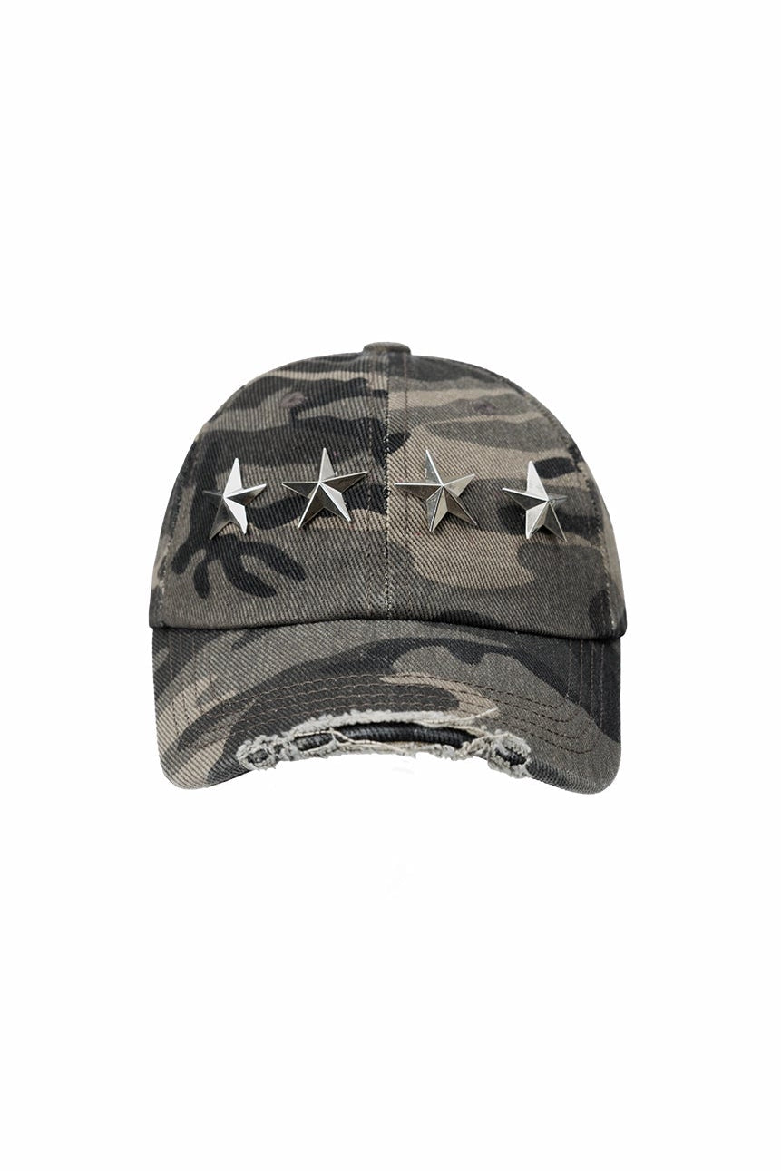 Rivet Camouflage Baseball Cap B4391