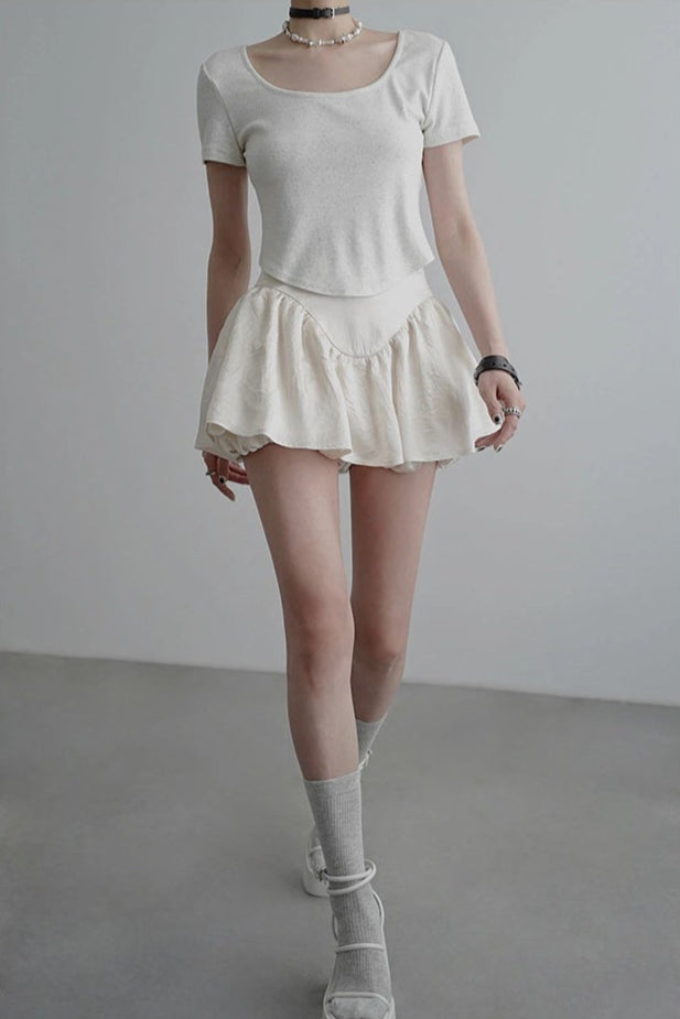 Reverse Charm Short Sleeve T-Shirt B4045