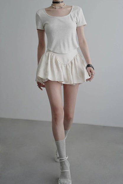 Reverse Charm Short Sleeve T-Shirt B4045