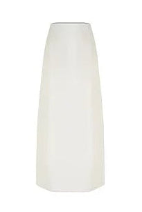 White 3D Floral Cami and Skirt B4766