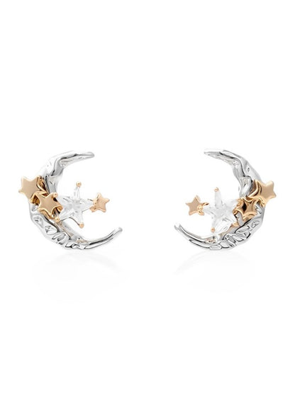 Star Moon Earrings B2839
