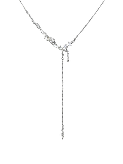 Moonlight shard necklace B2380