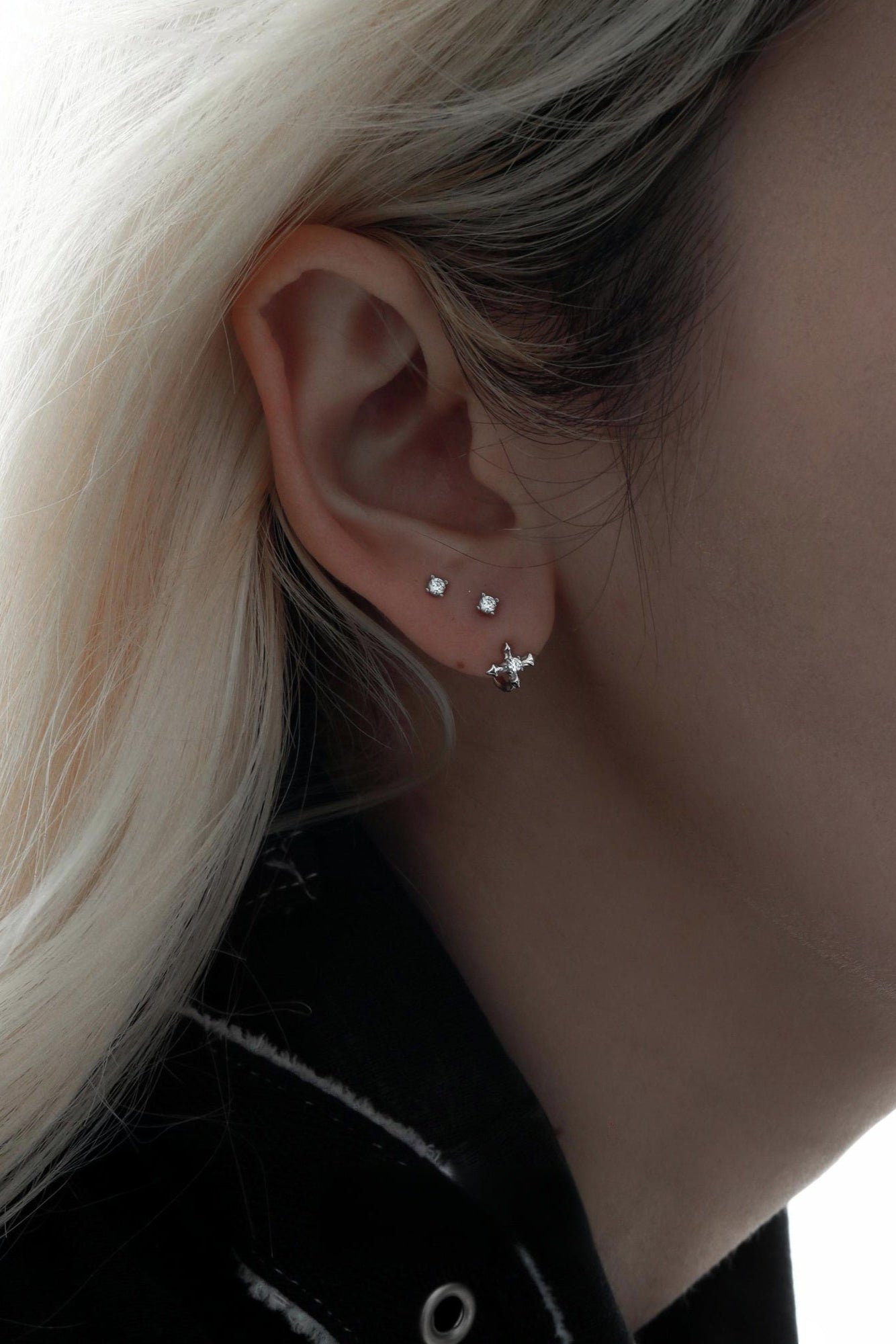 S925スタードリームマルチピアス　B3739