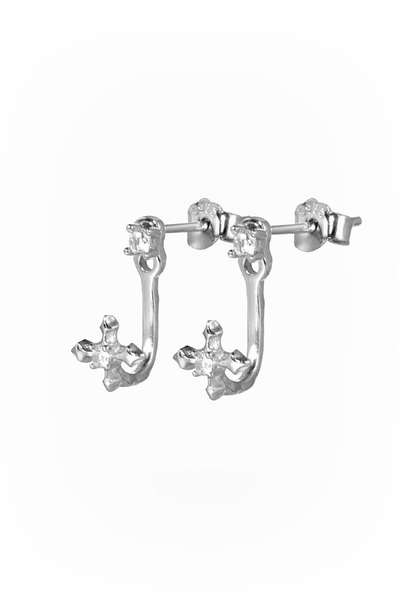 S925スタードリームマルチピアス　B3739