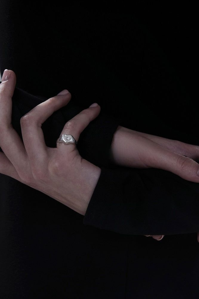 S925バーサタイルハートリング　B3955