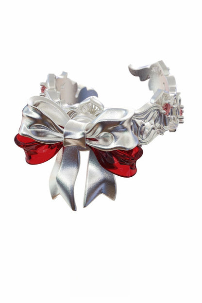 S925ボウヨーロピアンオープンリング　B4106