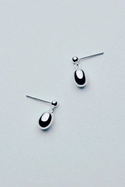 S925 Water Drop Minimalist Earrings B4131