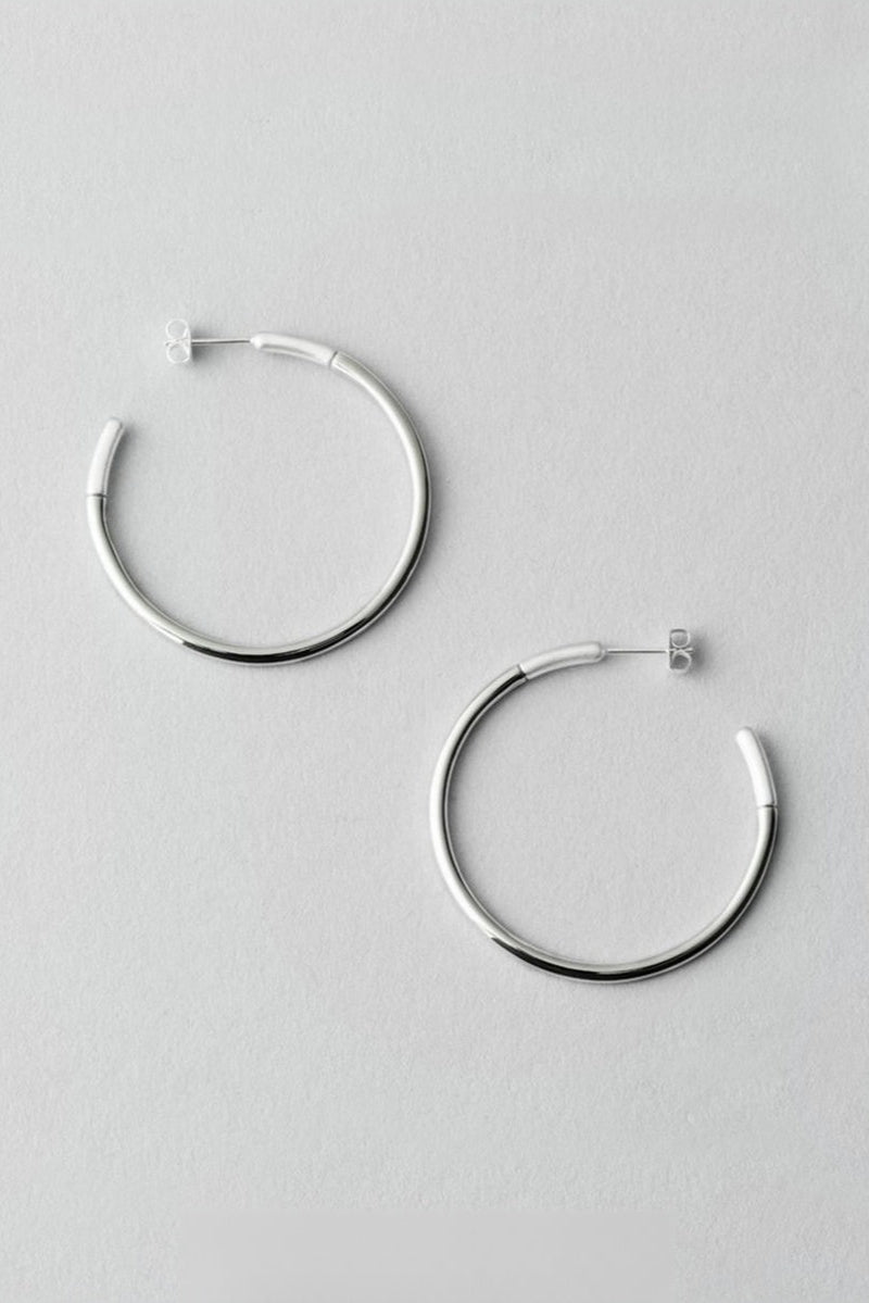 S925 Large Earrings/Minimalist Ear Cuff B4132