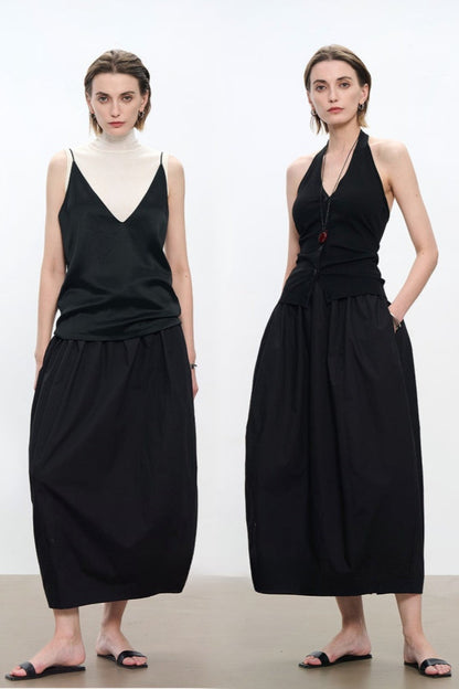 Premium Cotton Flower Bud Skirt B4176