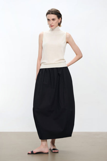 Premium Cotton Flower Bud Skirt B4176