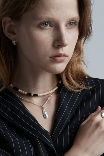 フルシェルチョーカーネックレス　B4226