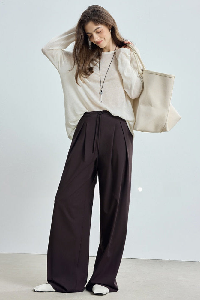 羊毛混紡休閒西裝外套 + 褲子套裝 B4304