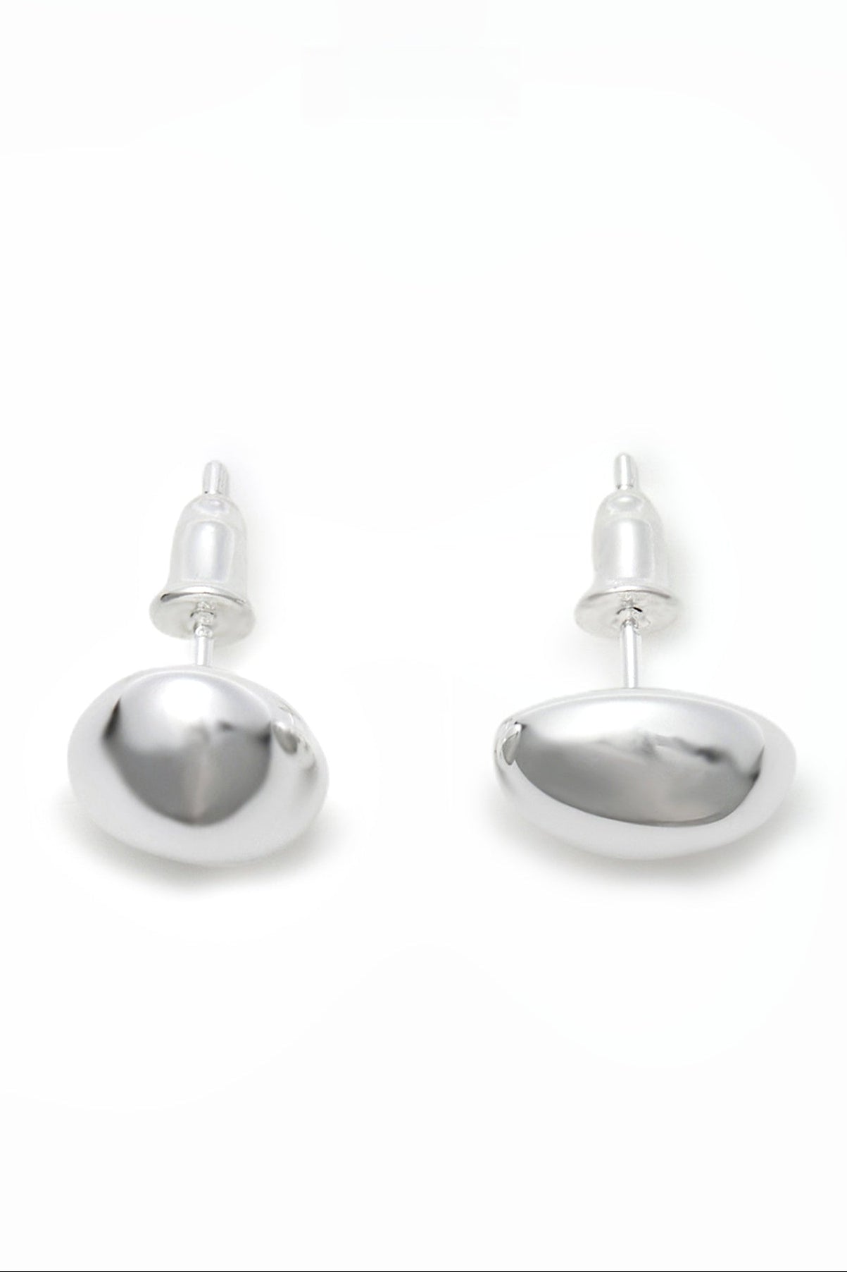 S925バブルクラシックスタッドピアス　B4379