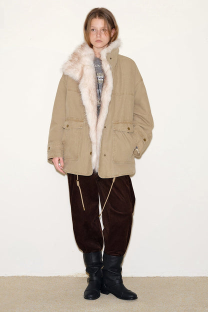 Adventure Washed Down Parka Jacket B4401