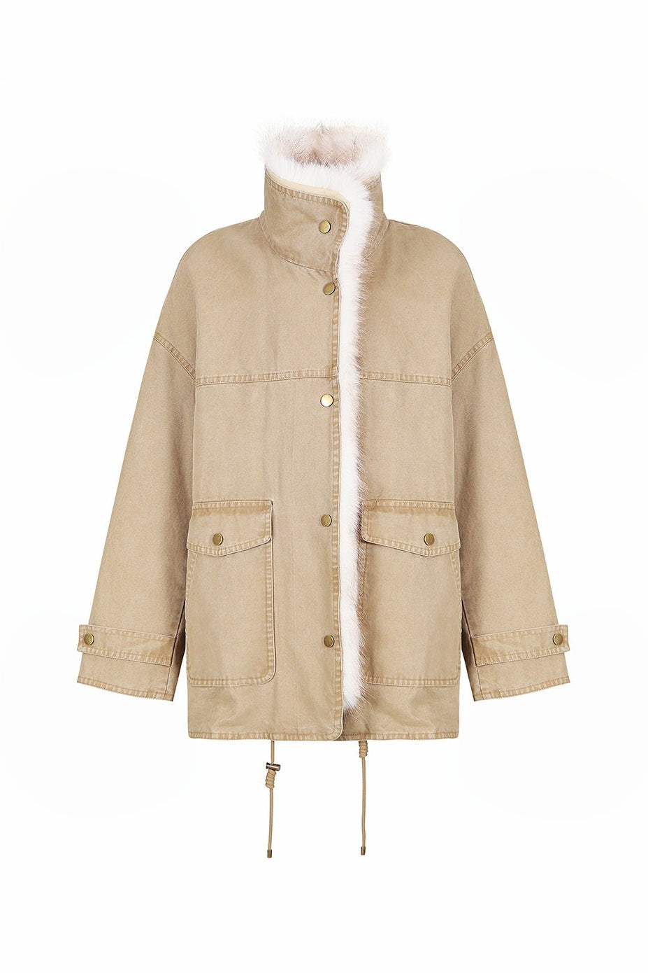 Adventure Washed Down Parka Jacket B4401