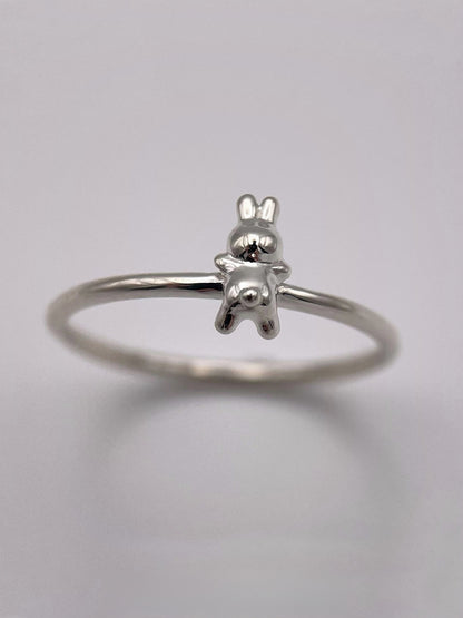 S925 獨特兔子戒指/兔子手鍊 B4498