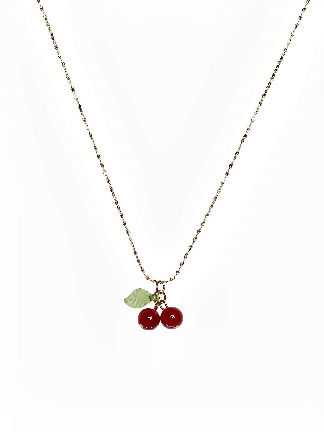 Cherry Carnelian Necklace B1403