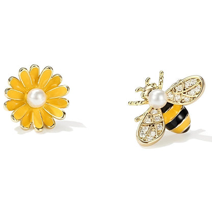 Bee earrings B1370