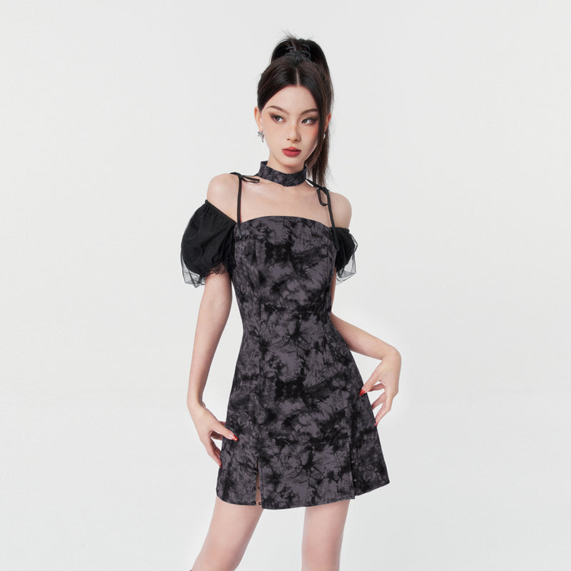 Chinese style cheongsam summer dress